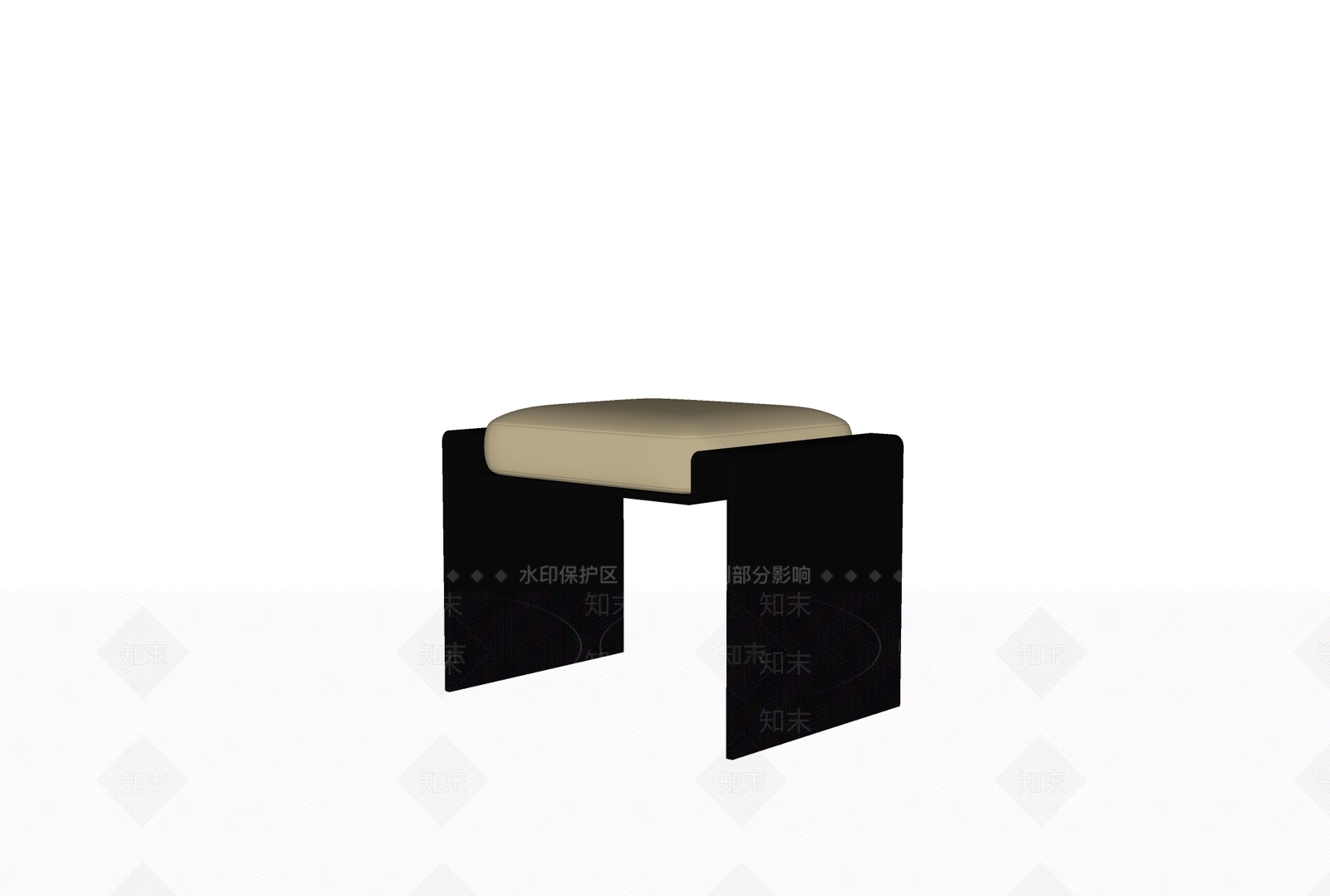 现代其他凳子SU模型下载【ID:1182452656】