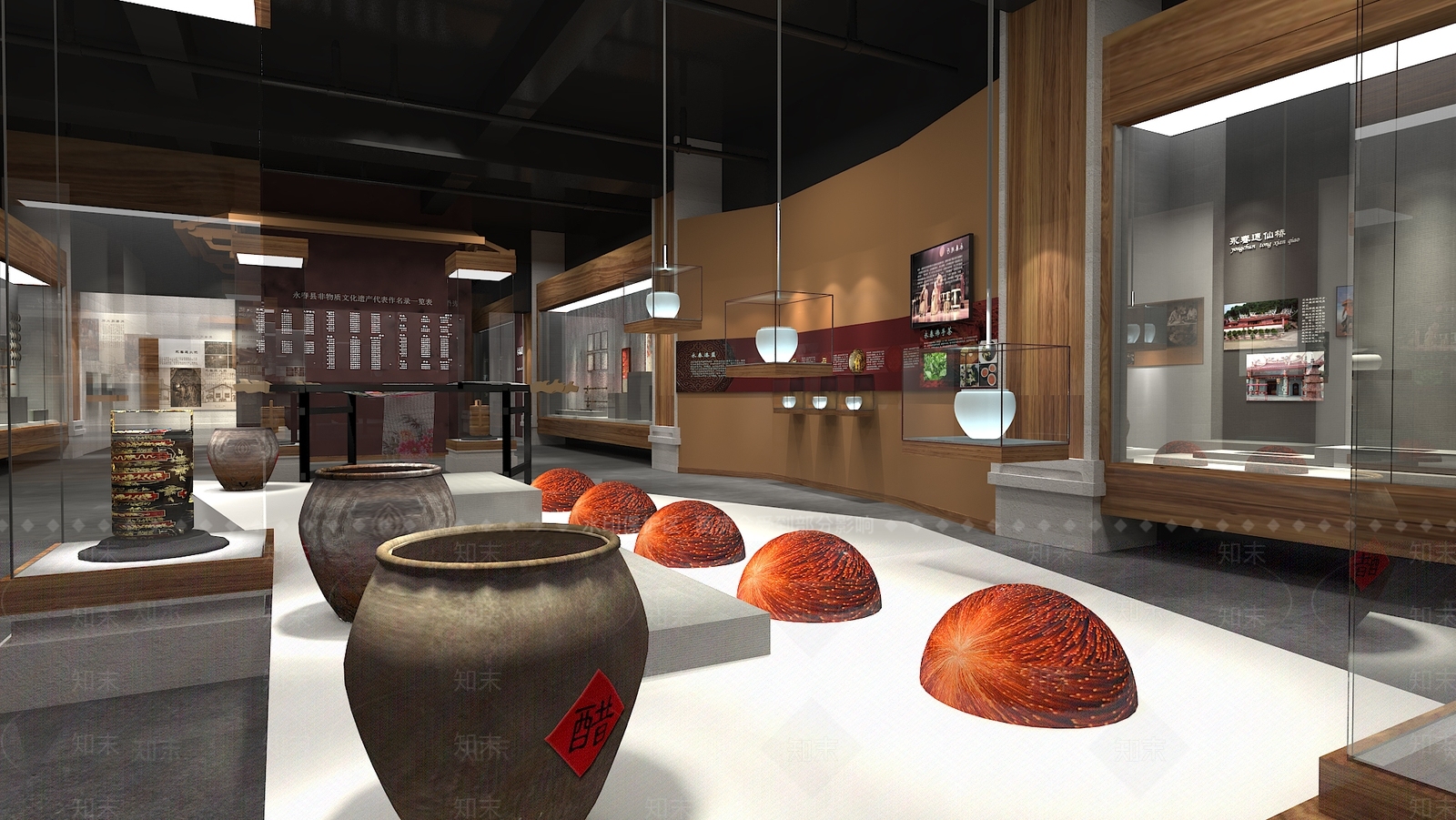 现代新中式博物馆3D模型下载【ID:1182453331】