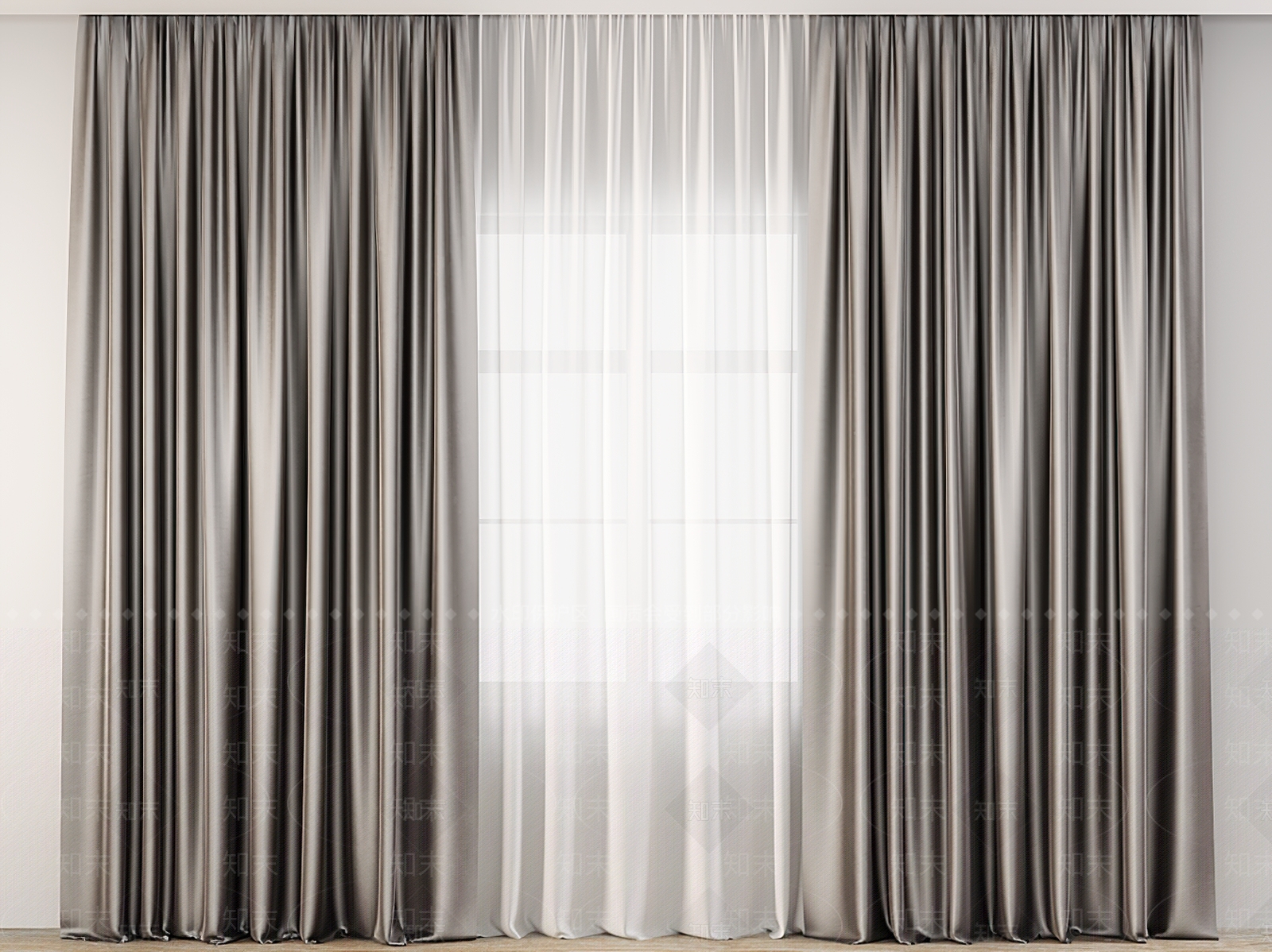 现代冰箱柜3D模型下载【ID:1182455615】