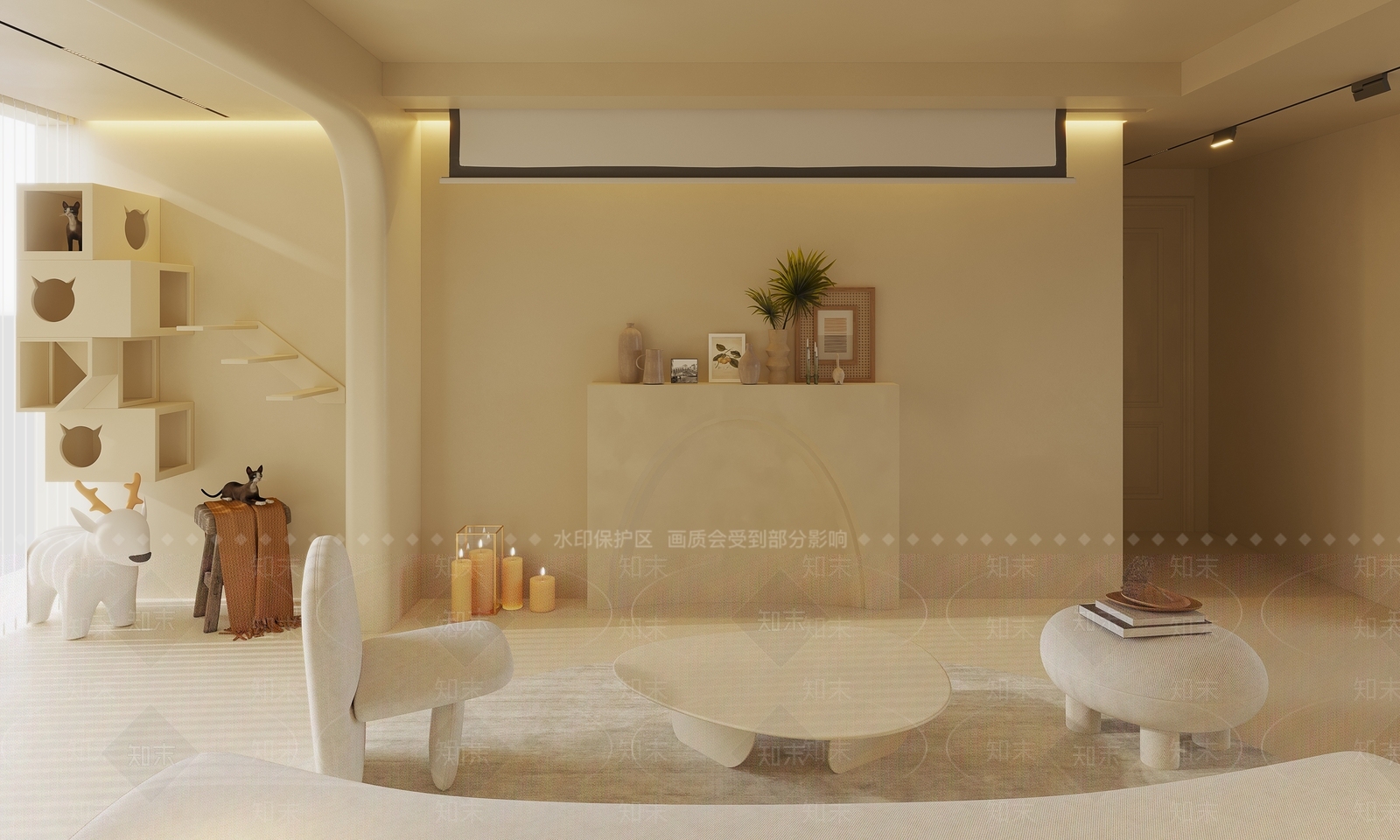 现代雕花3D模型下载【ID:1182463090】