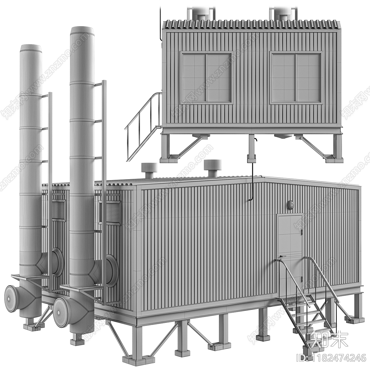 其他建筑外观3D模型下载【ID:1182474246】