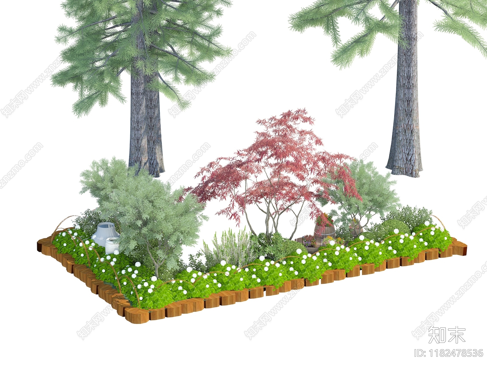 灌木3D模型下载【ID:1182478536】