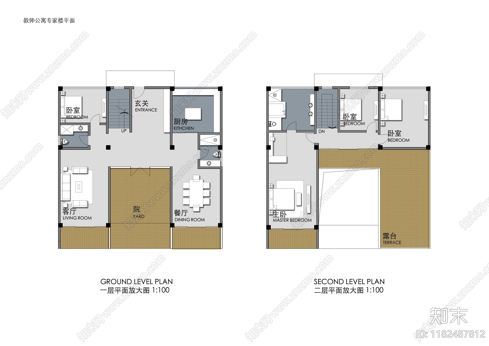 现代学校建筑cad施工图下载【ID:1182487812】
