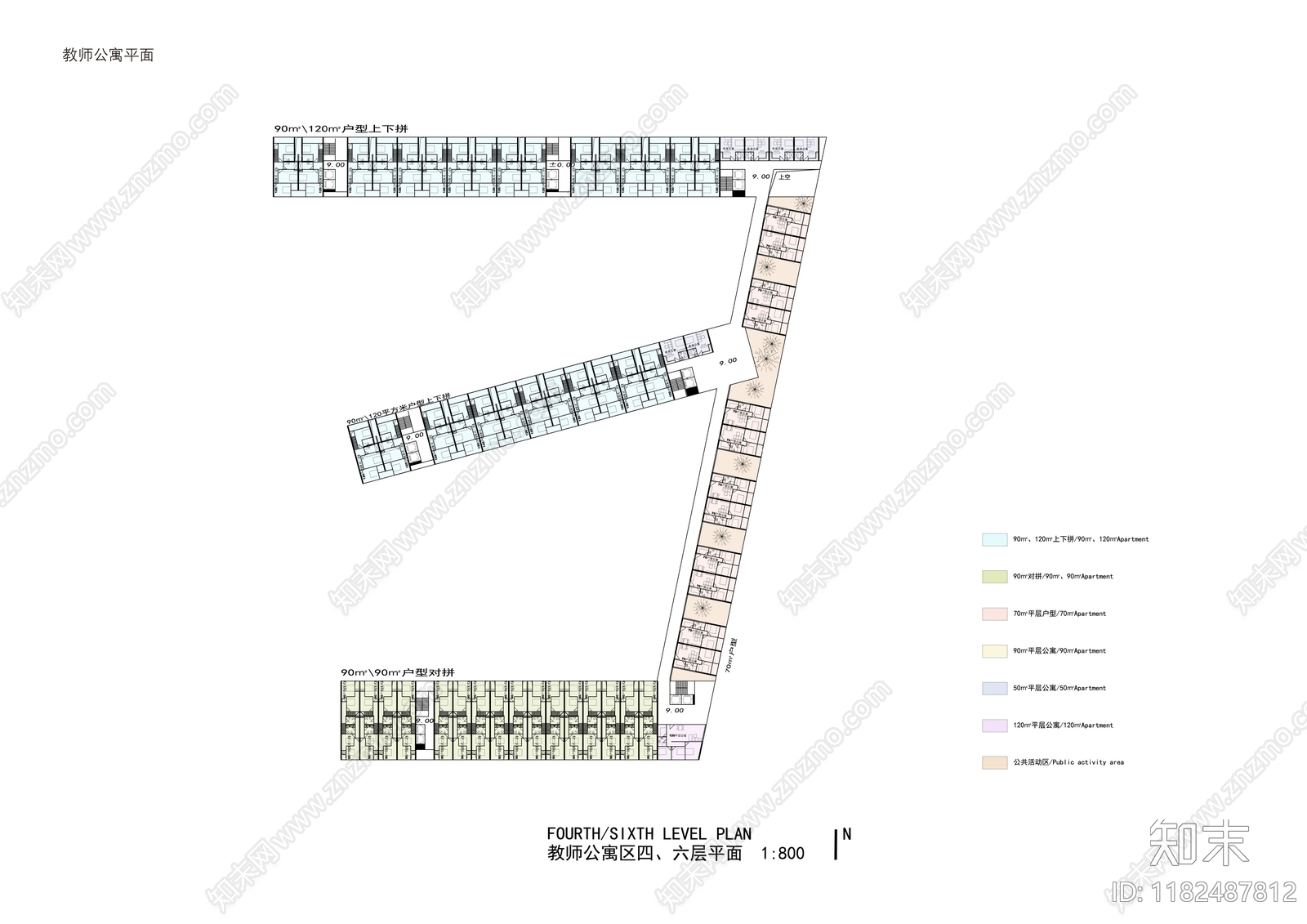 现代学校建筑cad施工图下载【ID:1182487812】
