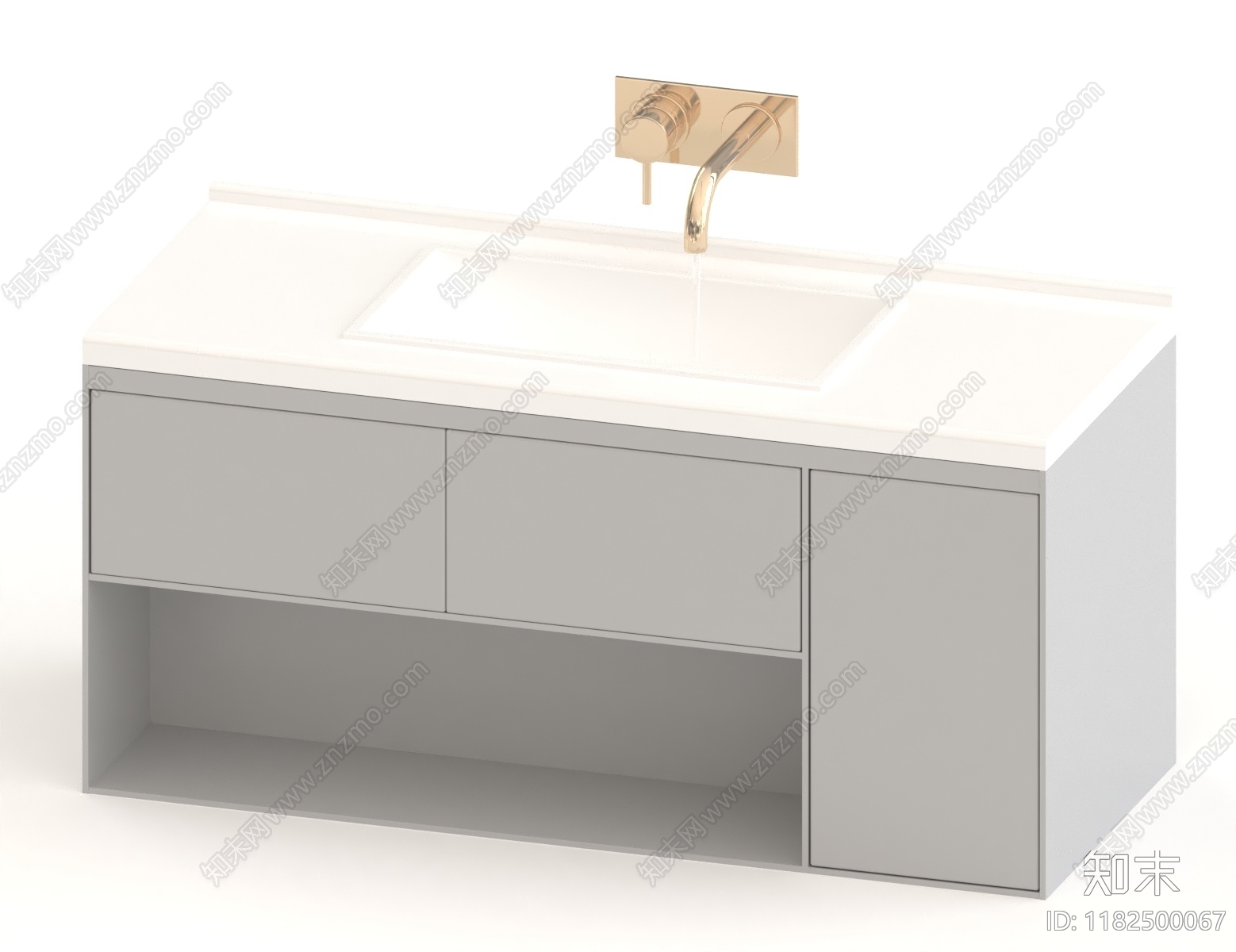 洗手台3D模型下载【ID:1182500067】