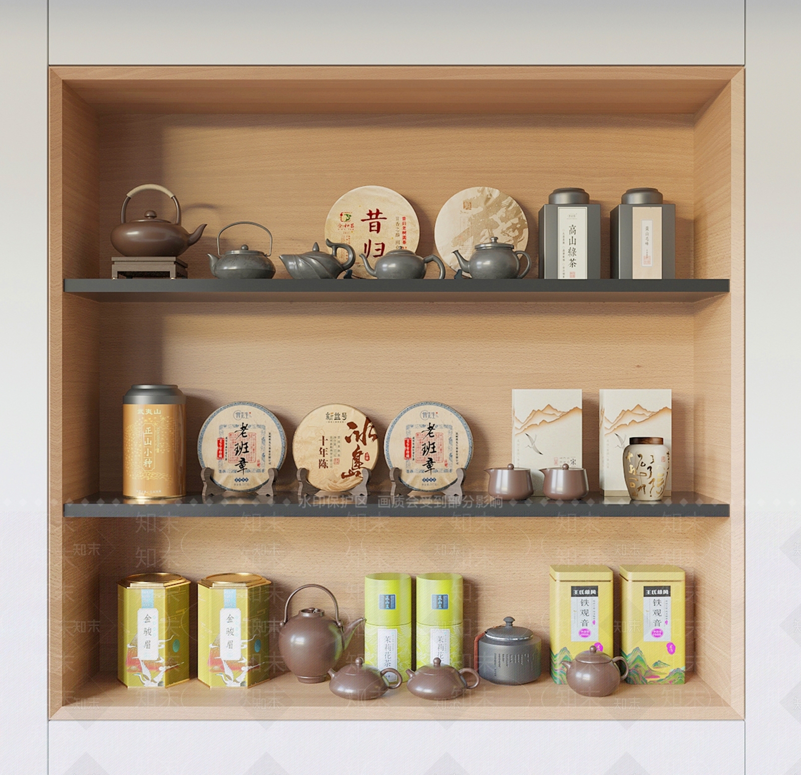 茶具SU模型下载【ID:1182506397】