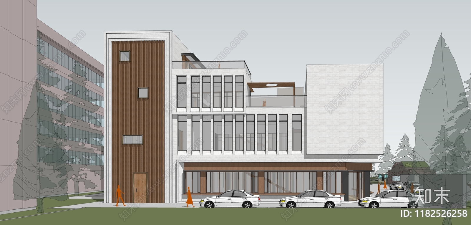 现代其他公共建筑SU模型下载【ID:1182526258】