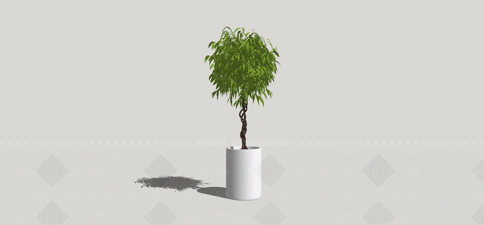 盆栽SU模型下载【ID:1182532806】