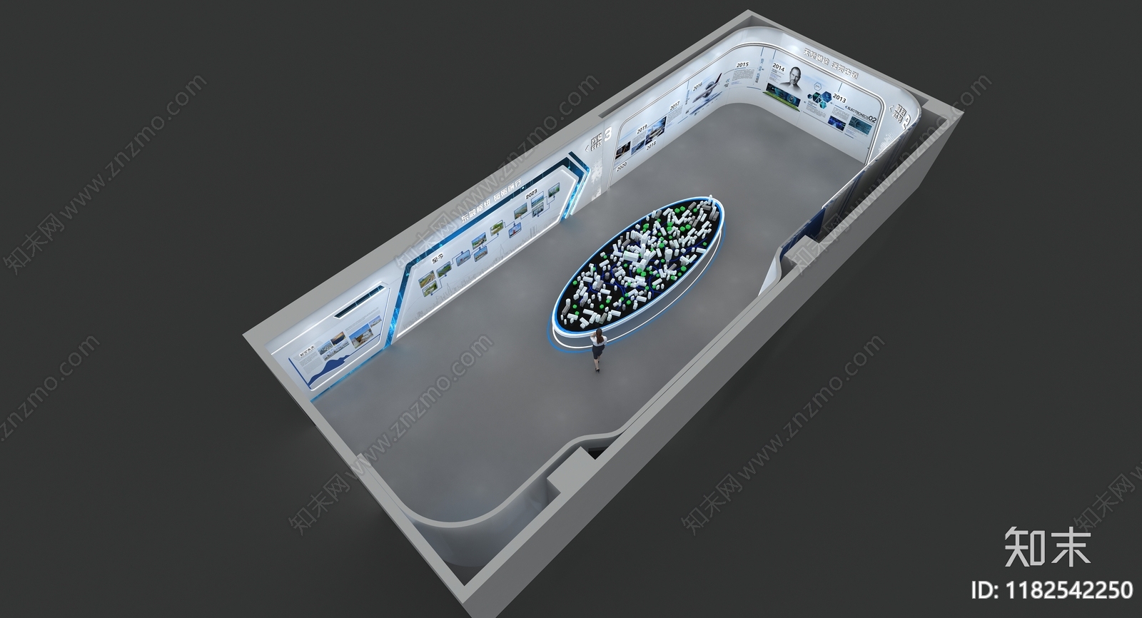 现代工业其他商业空间3D模型下载【ID:1182542250】