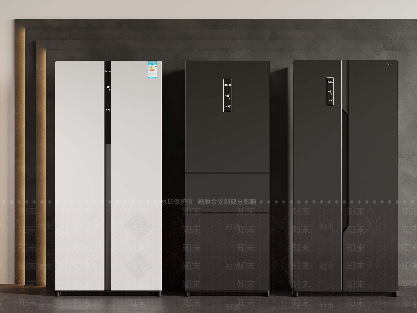冰箱SU模型下载【ID:1182545427】