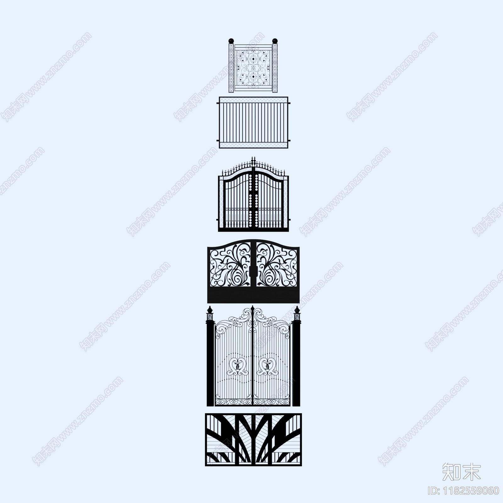 现代其他局部构件3D模型下载【ID:1182559060】