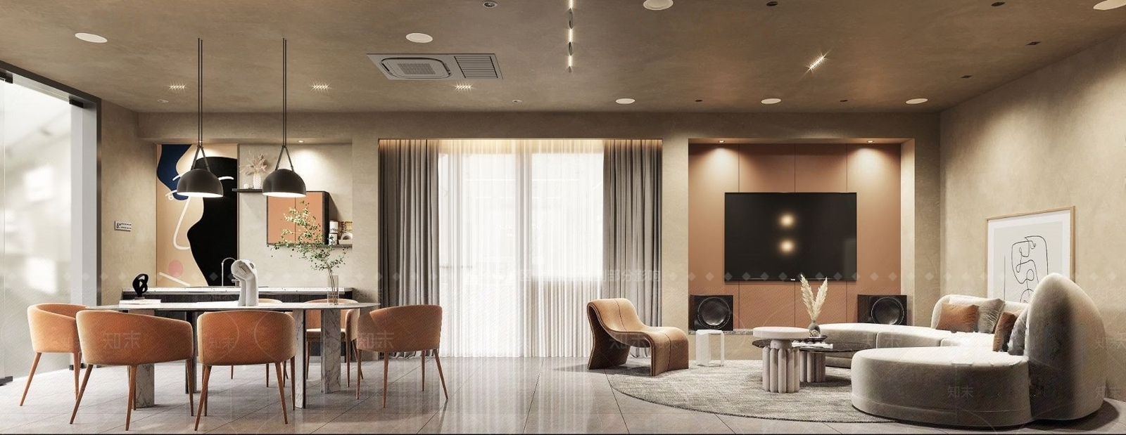 现代雕花3D模型下载【ID:1182563085】