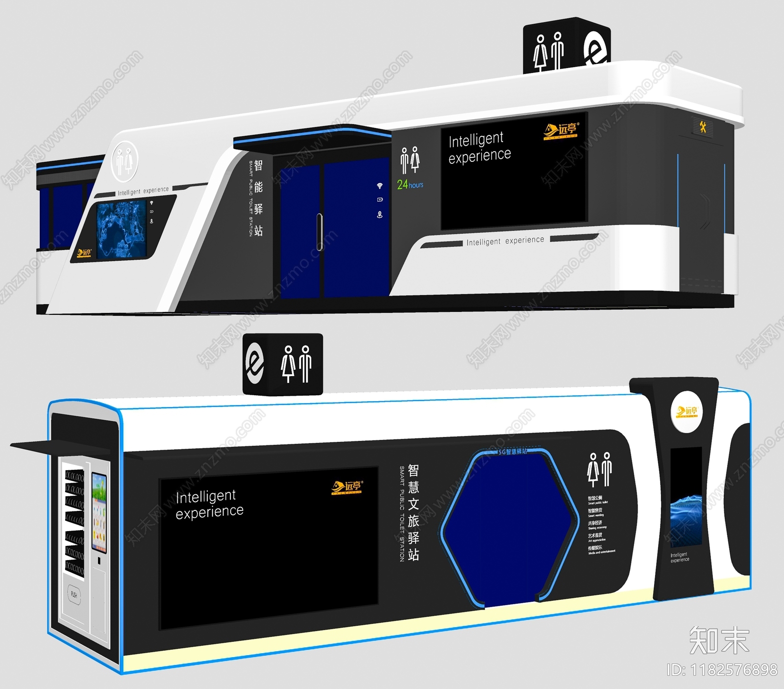 现代公共卫生间SU模型下载【ID:1182576898】