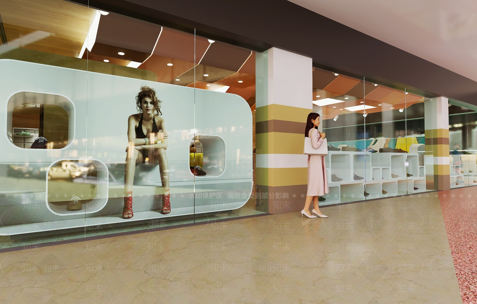 现代新中式其他店铺SU模型下载【ID:1182585713】