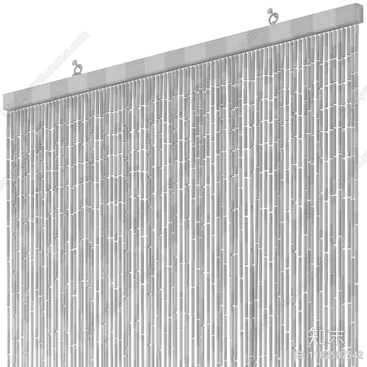 通用窗帘3D模型下载【ID:1182587542】