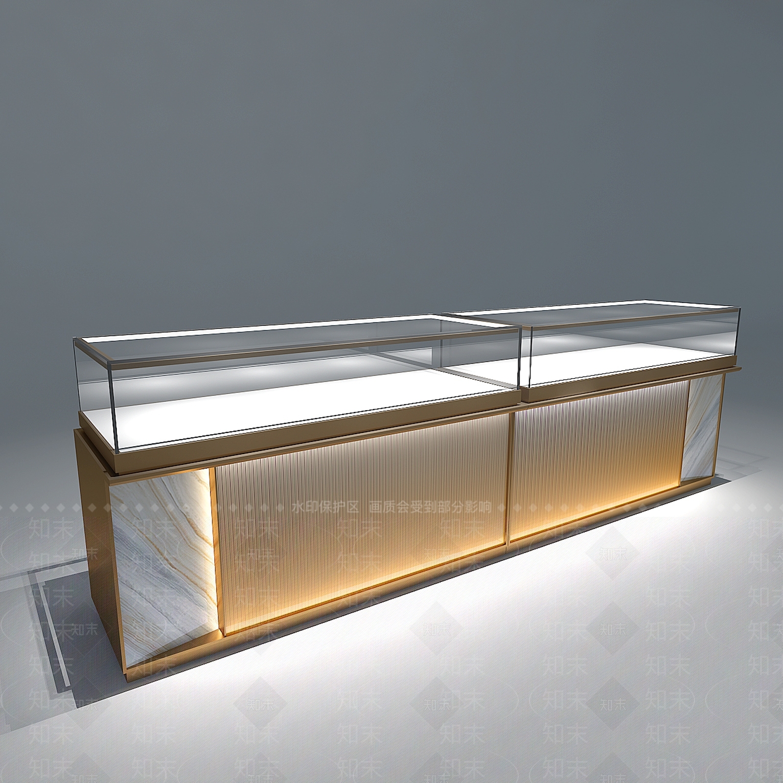 现代珠宝店3D模型下载【ID:1182590209】