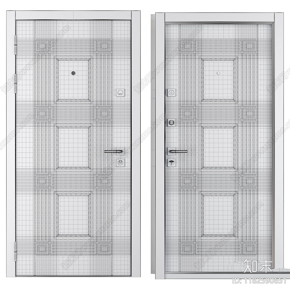 其他门3D模型下载【ID:1182590651】