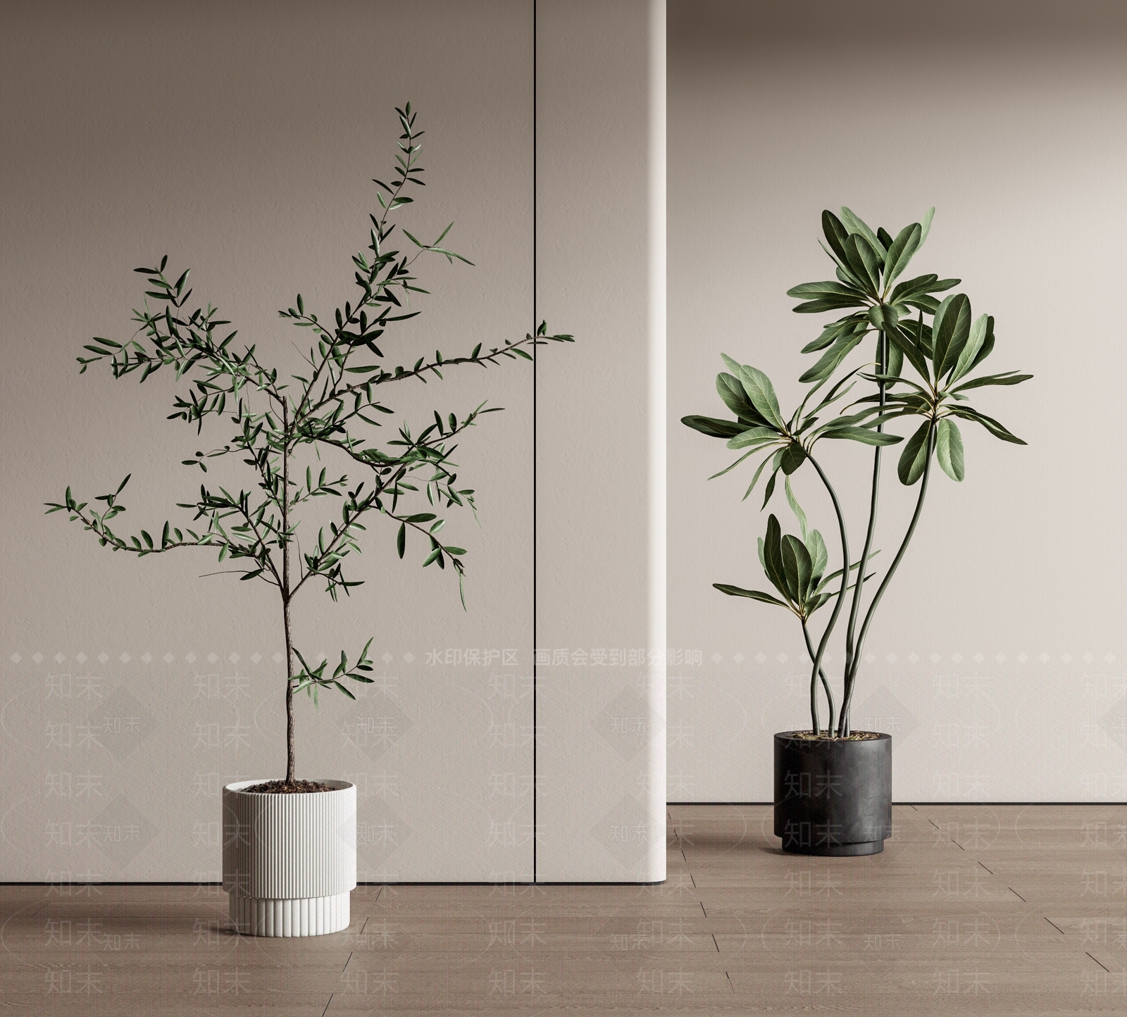 盆栽SU模型下载【ID:1182594883】