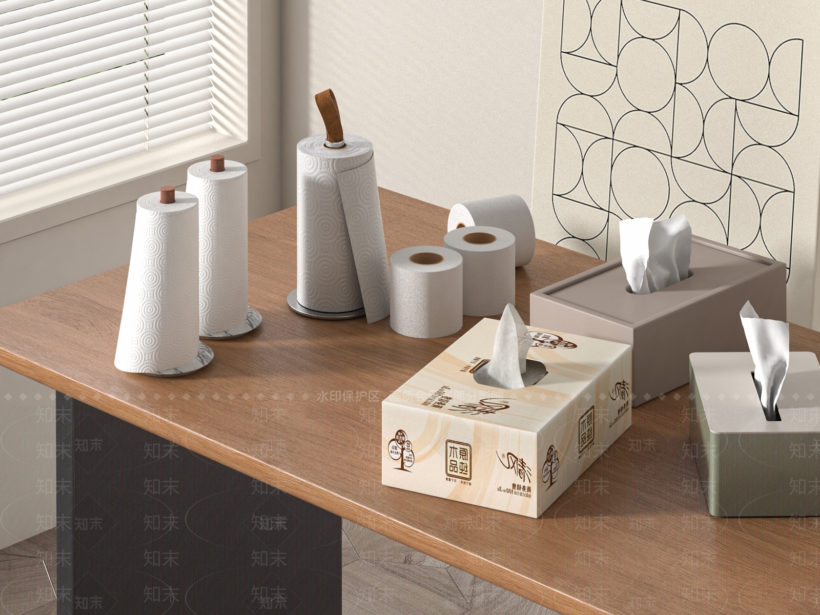 厨房用品3D模型下载【ID:1182599744】