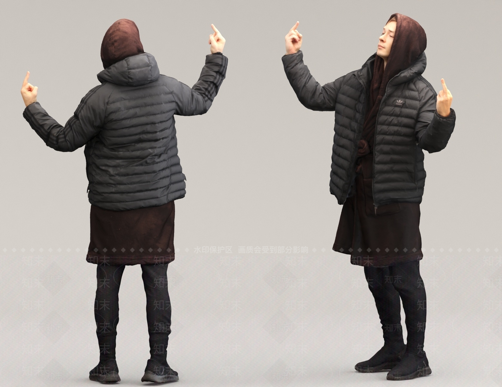 女人3D模型下载【ID:1182604518】