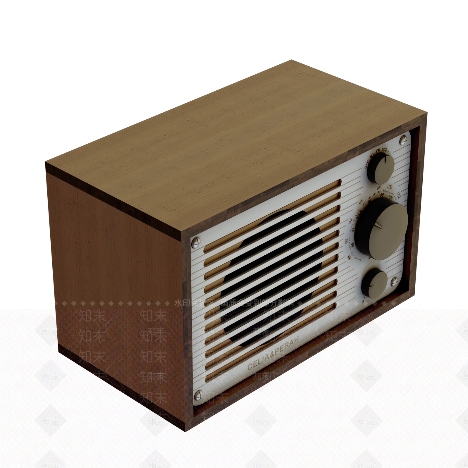 现代音响3D模型下载【ID:1182617694】