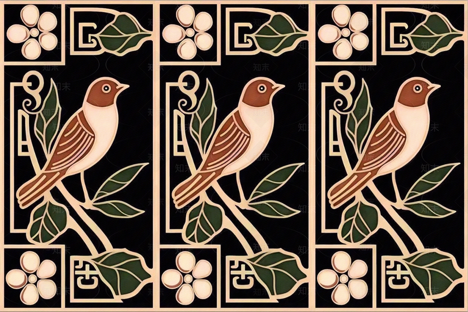 复古仿古砖贴图下载【ID:1182621635】