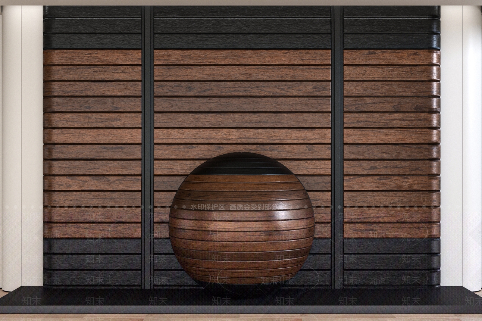 现代栏杆3D模型下载【ID:1182632788】