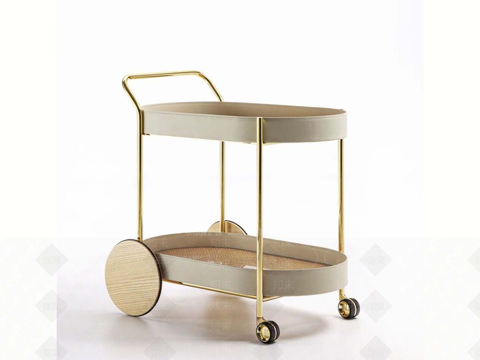 推车SU模型下载【ID:1182641715】