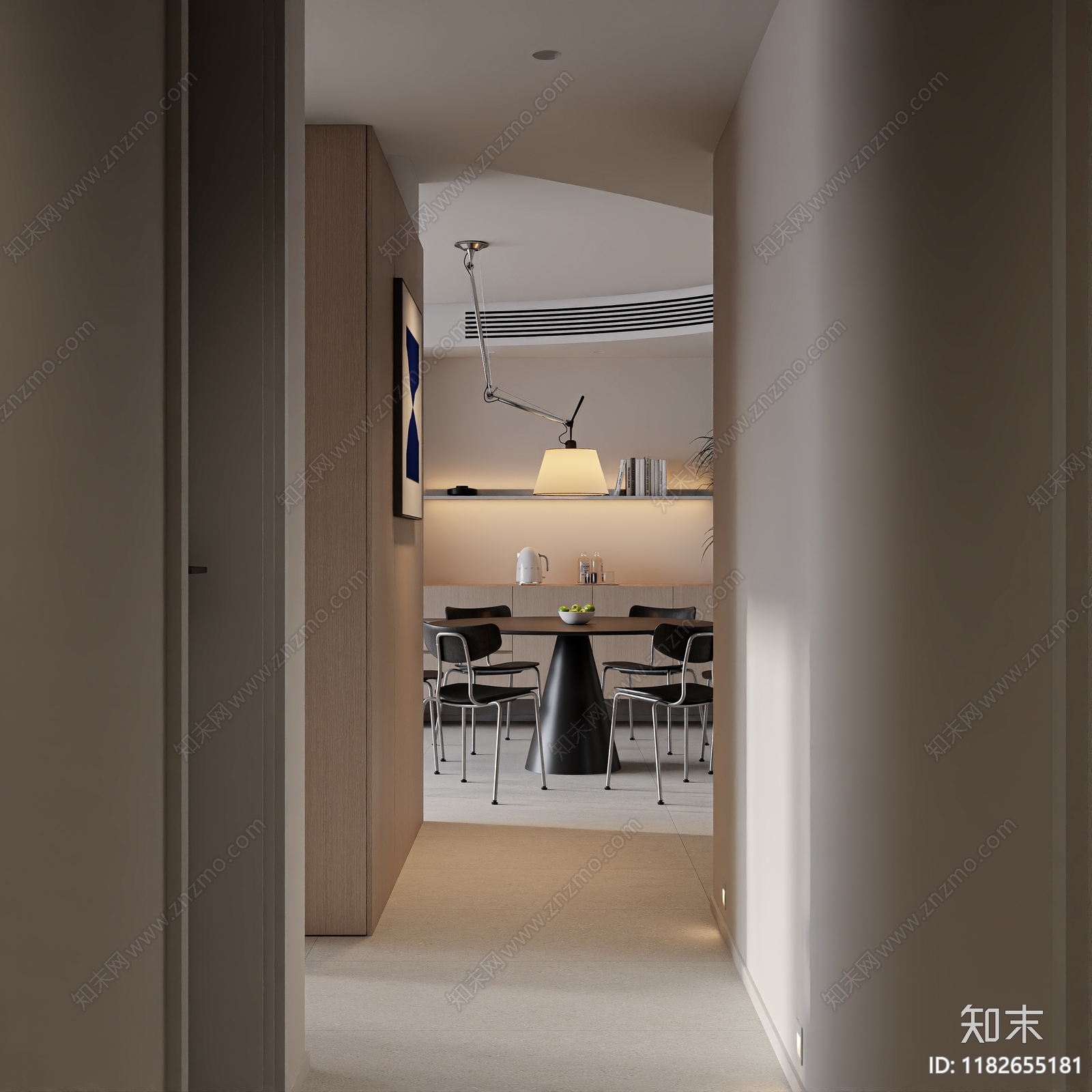 家居餐厅3D模型下载【ID:1182655181】