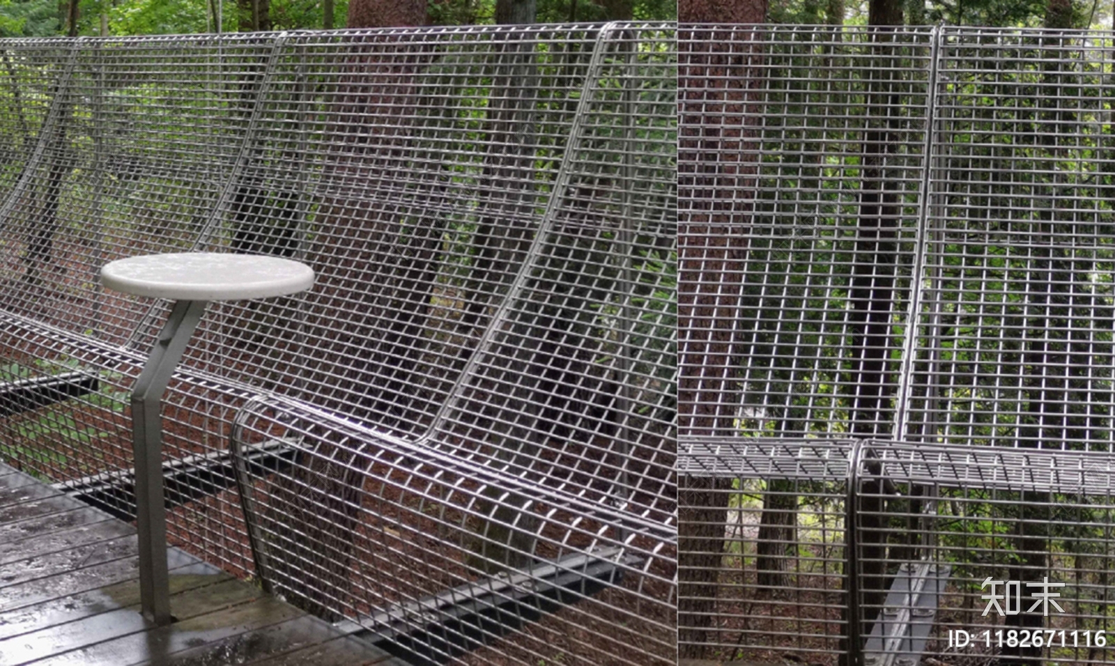 现代景观坐凳施工图下载【ID:1182671116】