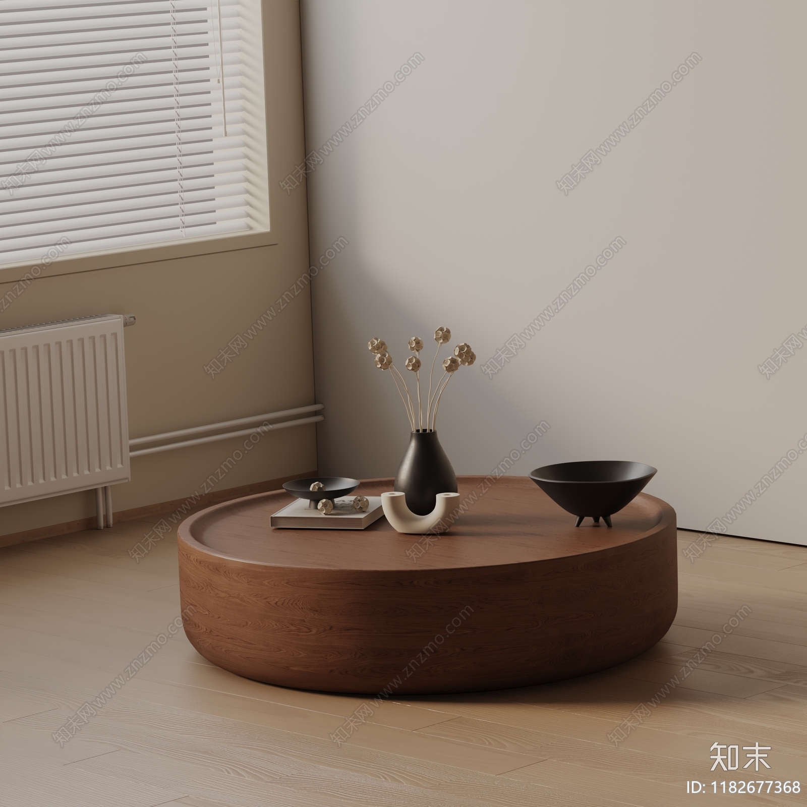 现代茶几3D模型下载【ID:1182677368】