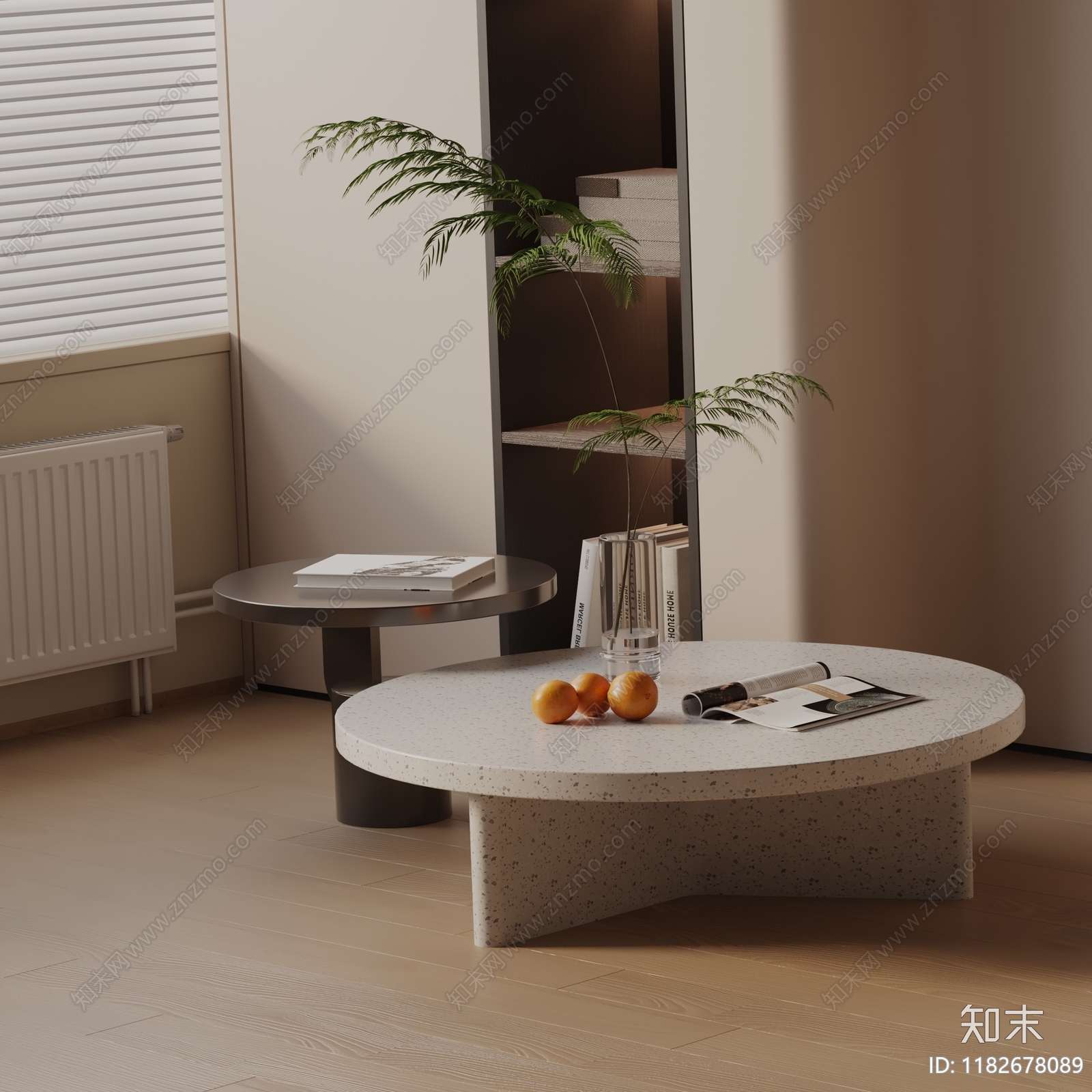 现代茶几3D模型下载【ID:1182678089】