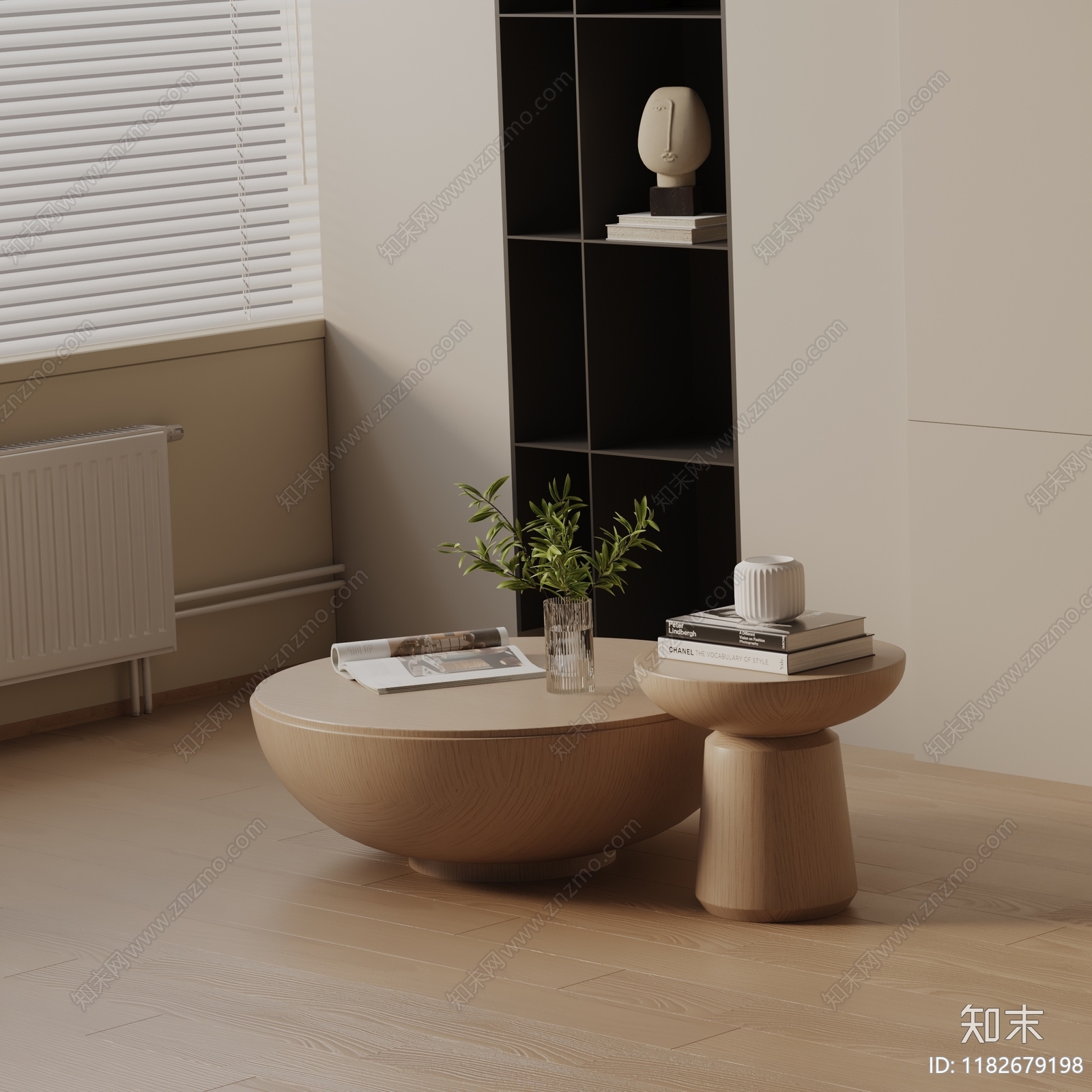 现代茶几3D模型下载【ID:1182679198】