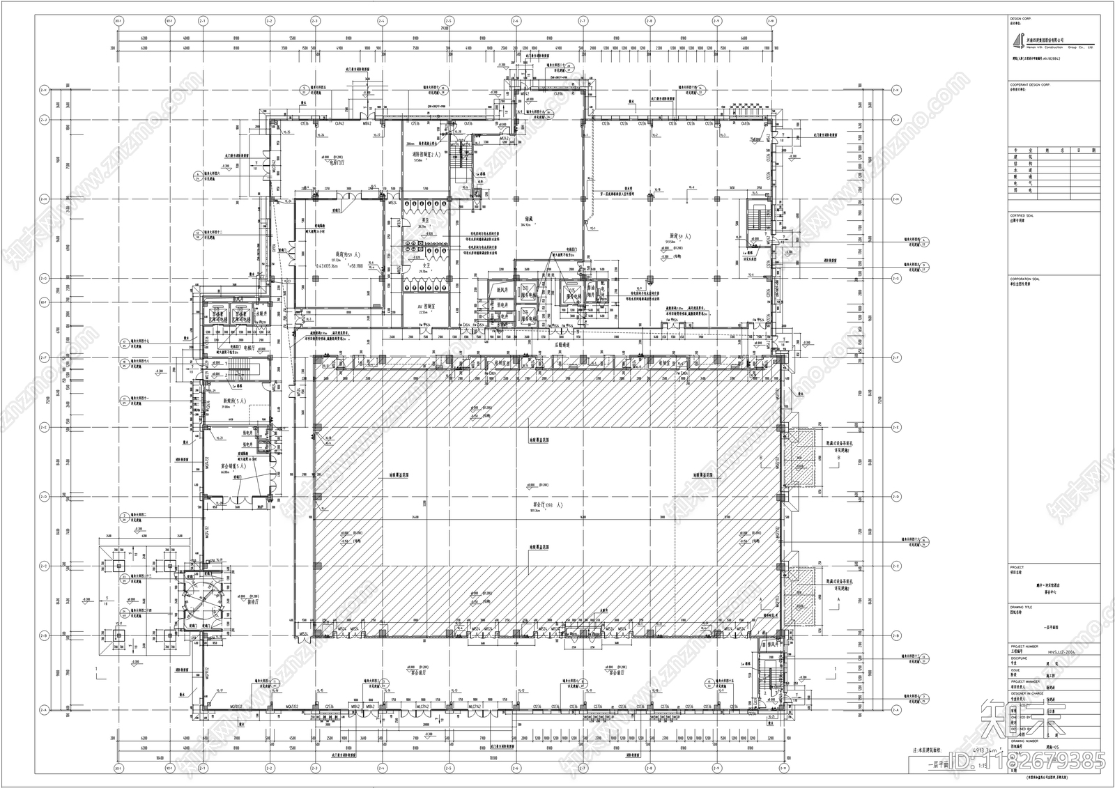 现代新中式其他商业建筑cad施工图下载【ID:1182679385】