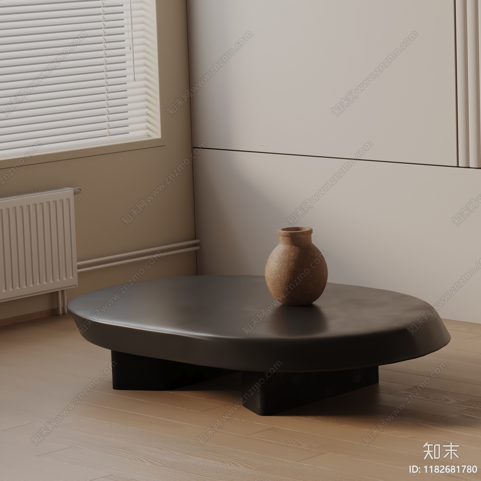 现代茶几3D模型下载【ID:1182681780】