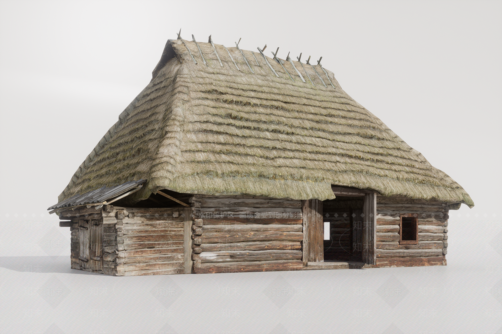 欧式古建3D模型下载【ID:1182690453】