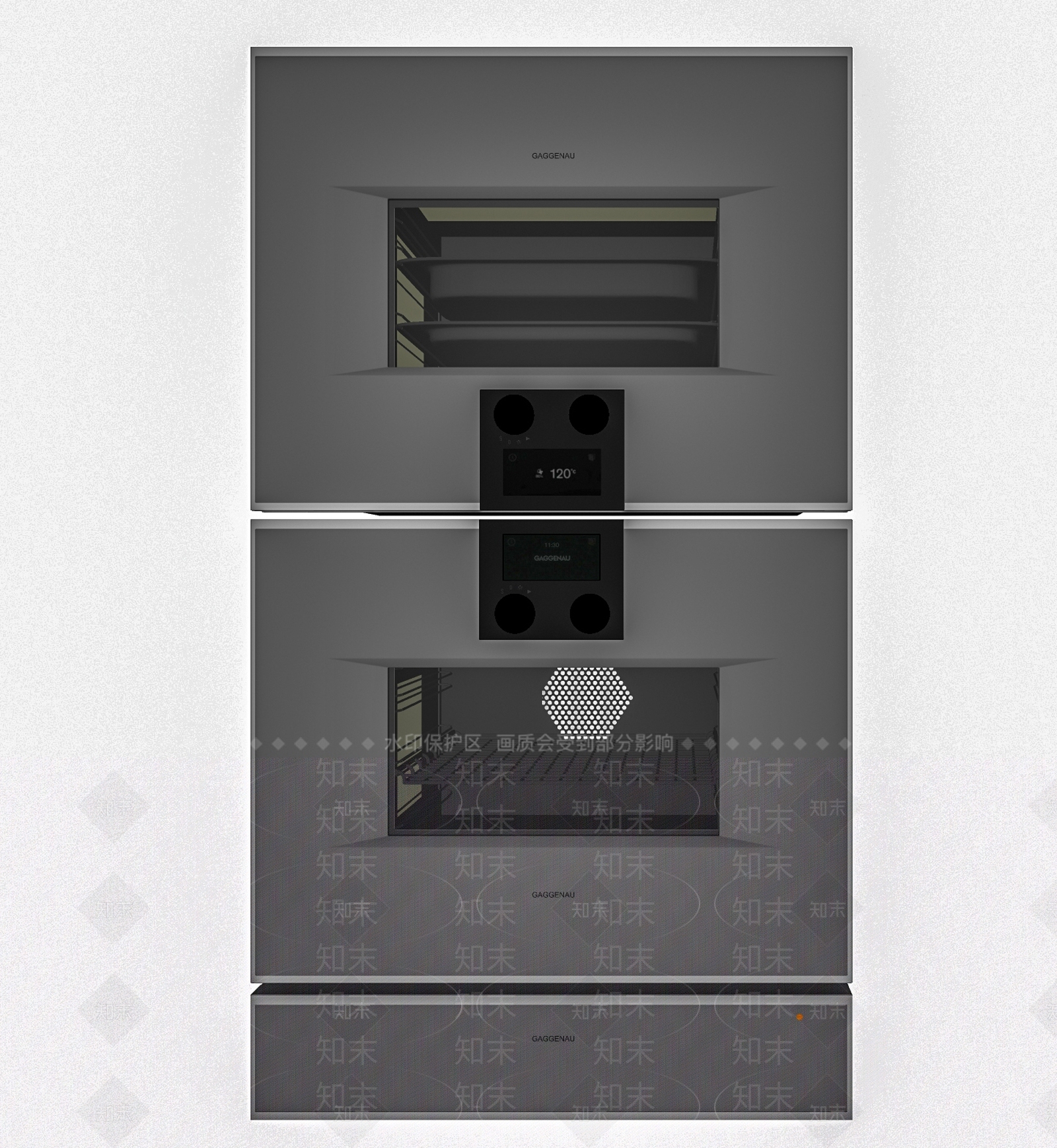 烤箱SU模型下载【ID:1182690661】