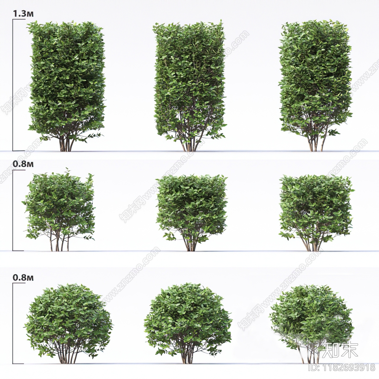 植物堆3D模型下载【ID:1182693918】