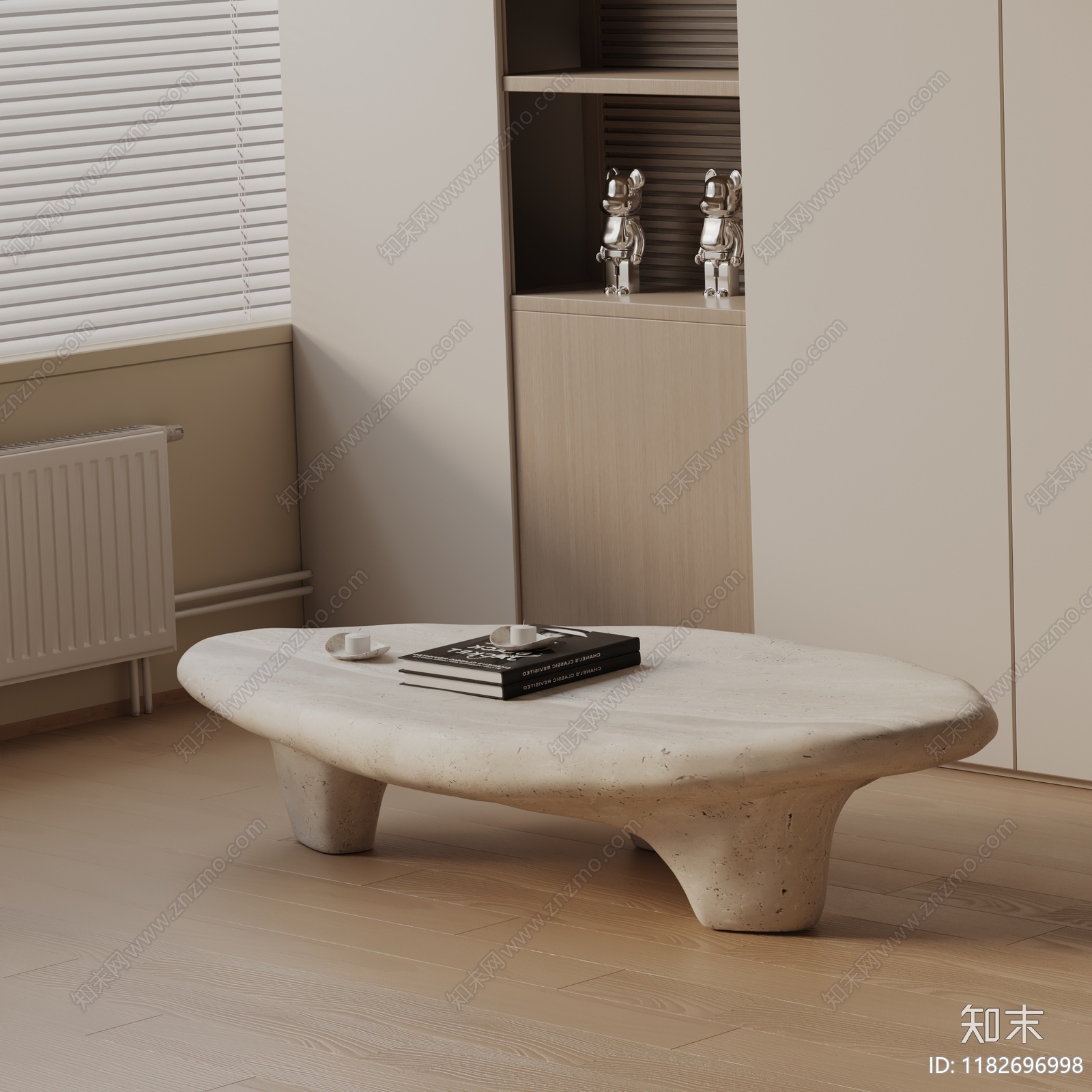 现代茶几3D模型下载【ID:1182696998】