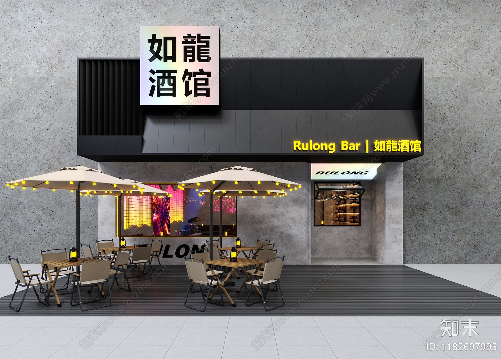 工业酒店3D模型下载【ID:1182697995】