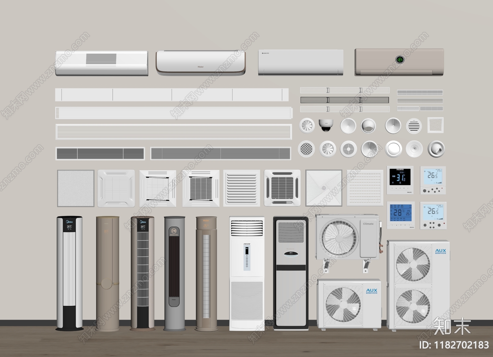空调SU模型下载【ID:1182702183】