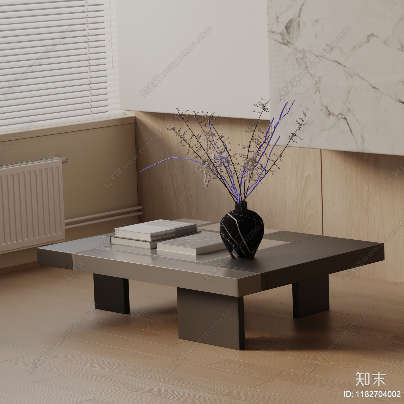 现代茶几3D模型下载【ID:1182704002】