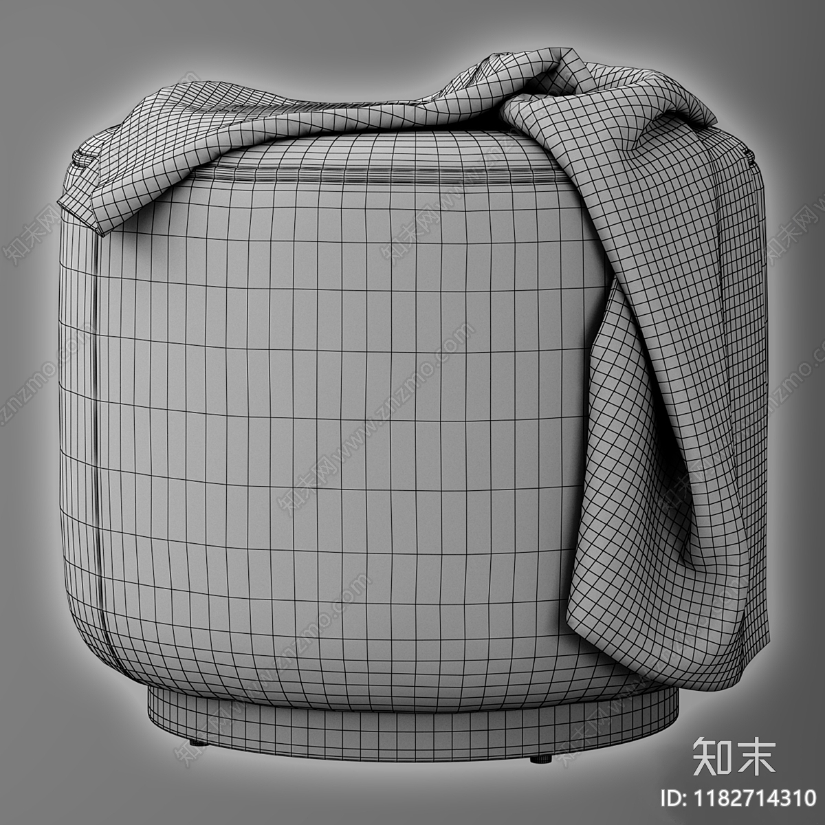 沙发凳3D模型下载【ID:1182714310】