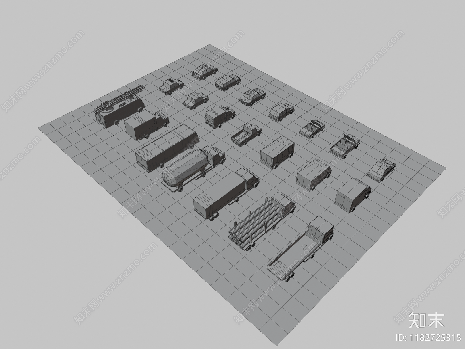 汽车3D模型下载【ID:1182725315】