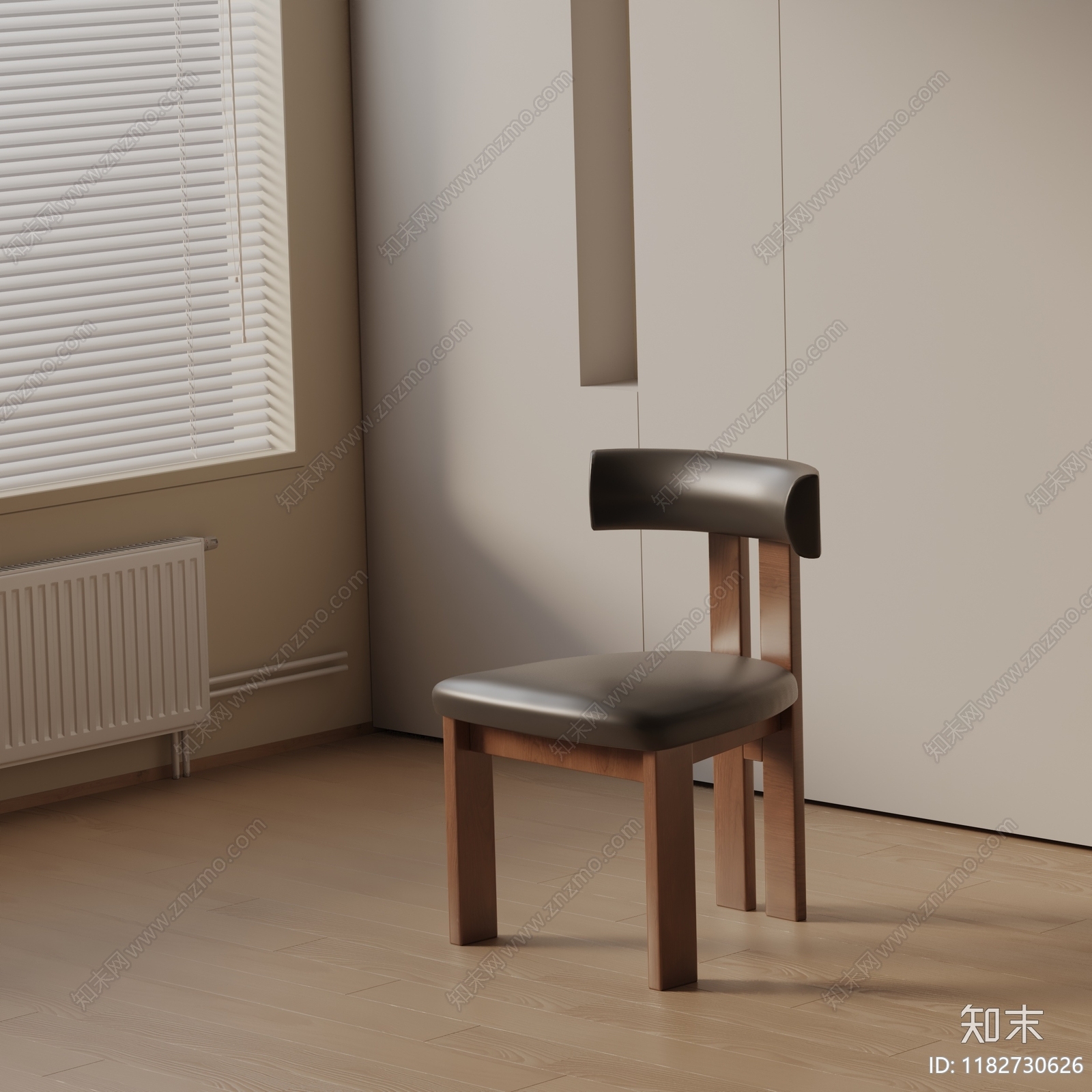 现代餐椅3D模型下载【ID:1182730626】