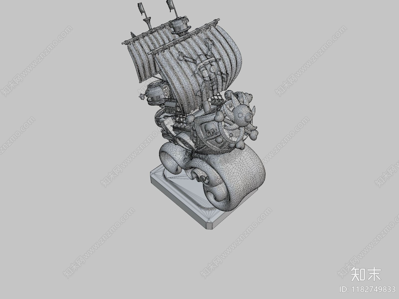 船3D模型下载【ID:1182749833】