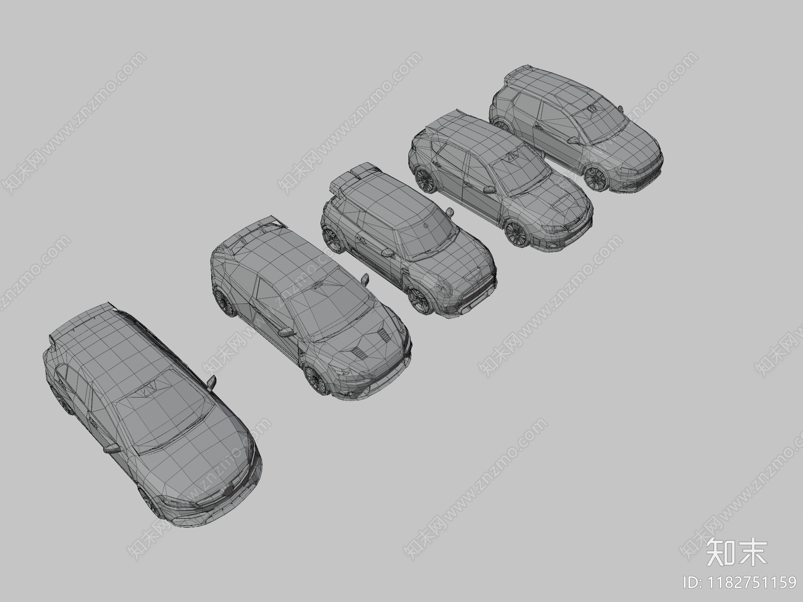 汽车3D模型下载【ID:1182751159】