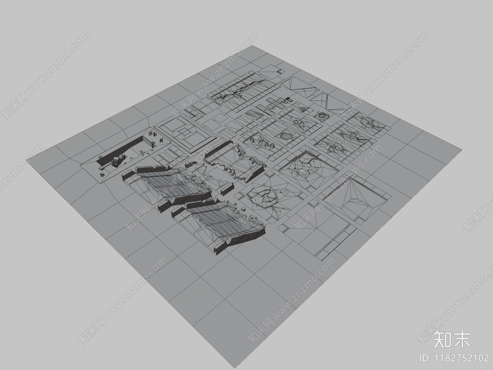 娱乐器材3D模型下载【ID:1182752102】