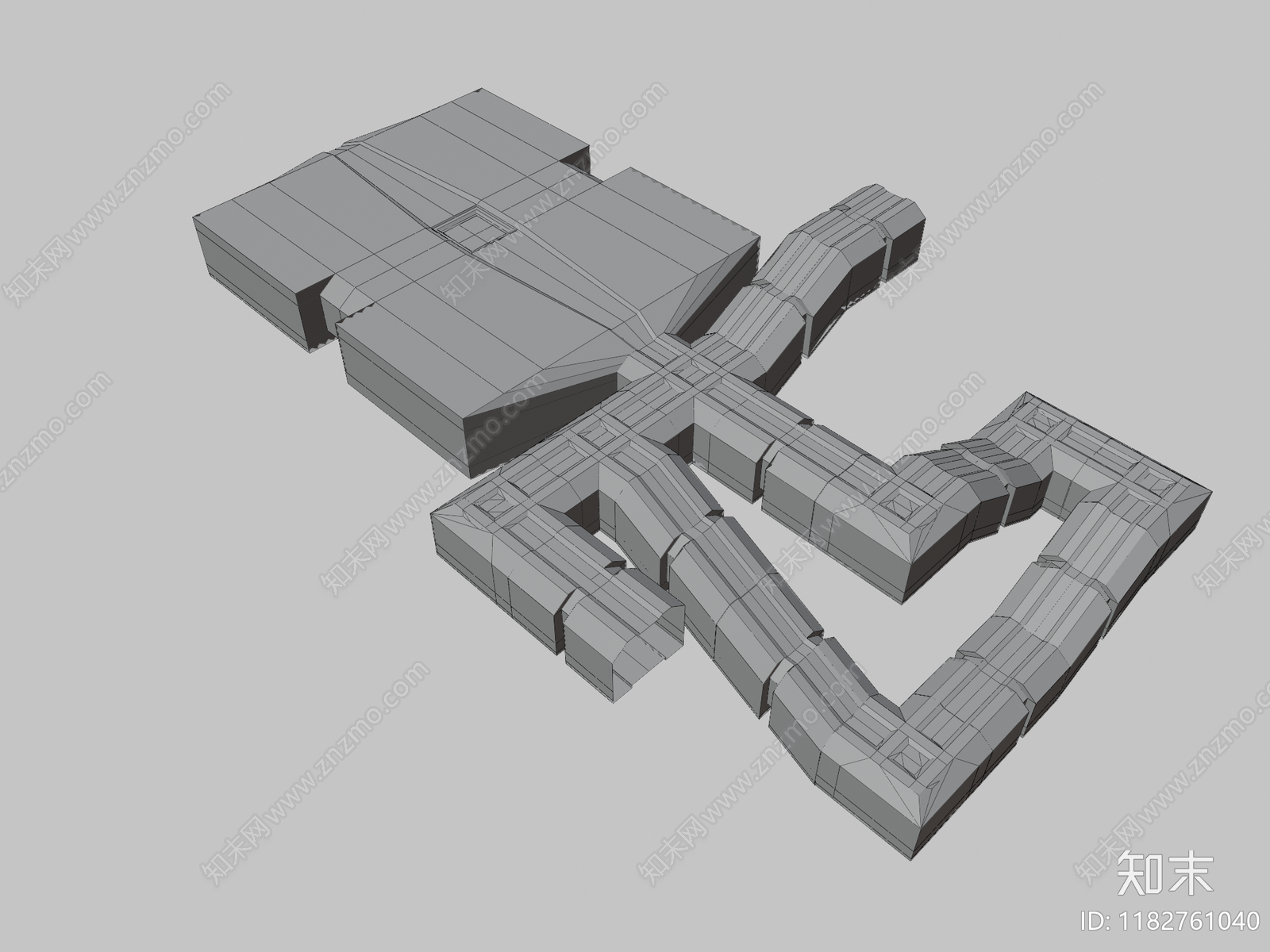 飞机3D模型下载【ID:1182761040】