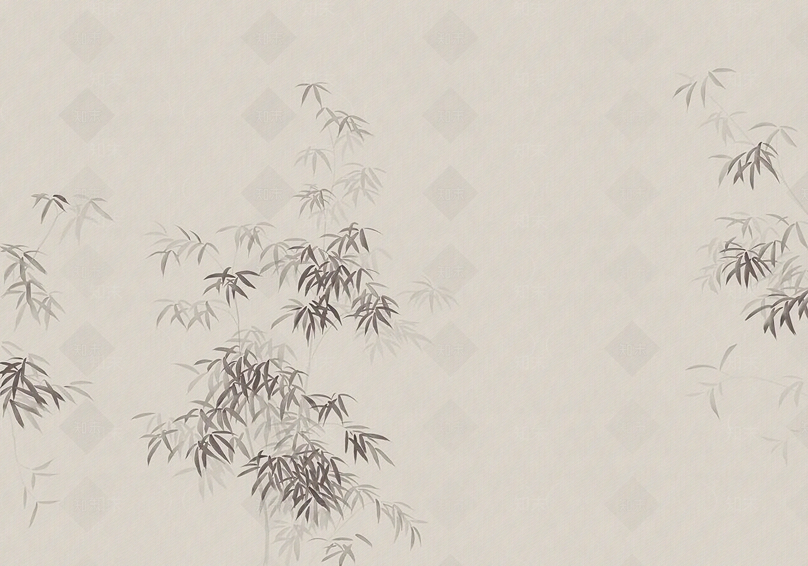 现代新中式壁纸贴图下载【ID:1182763572】